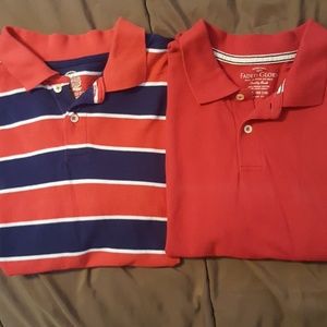 Short sleeved polo shirt bundle